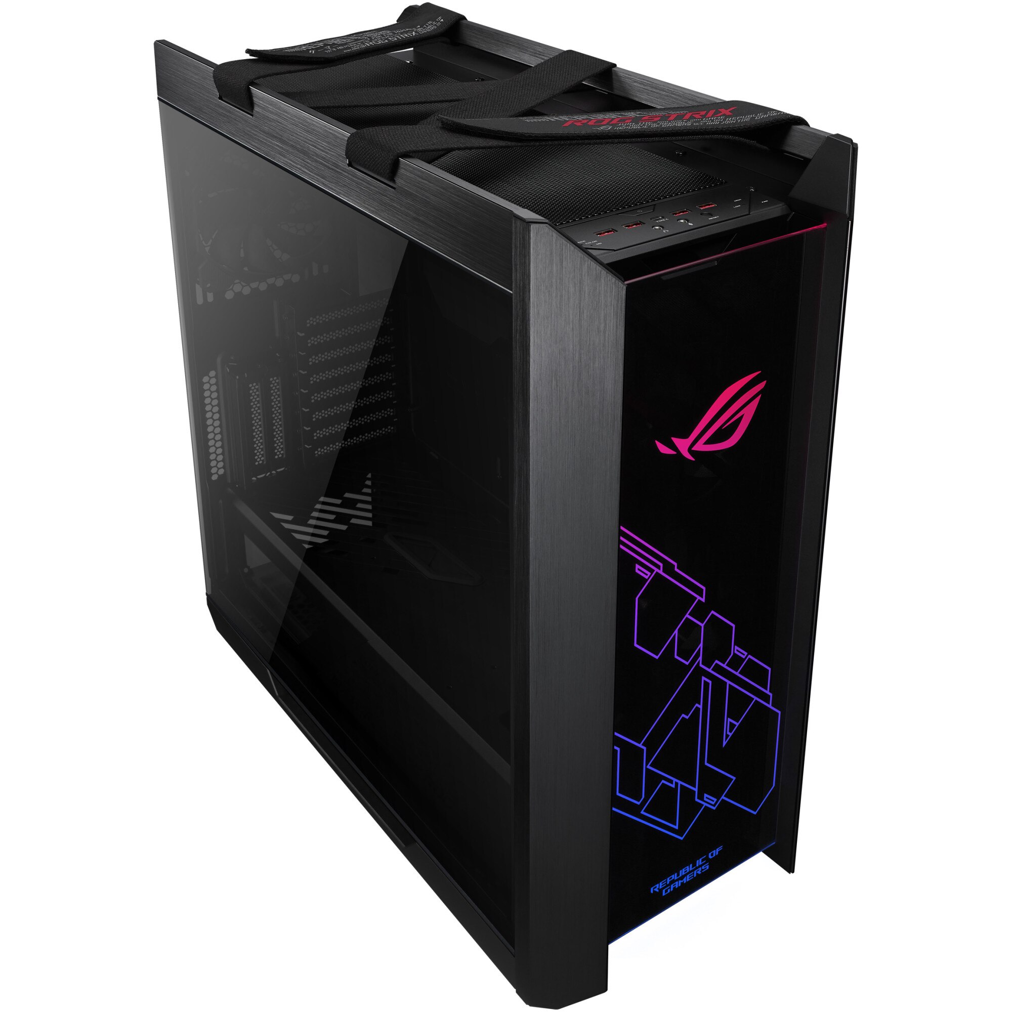 Carcasa Asus ROG Strix Helios, fara sursa, Middle Tower, ATX, Black