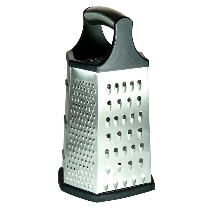 Razatoare din otel inoxidabil cu 6 laturi diferite Shopiens®, 24 cm