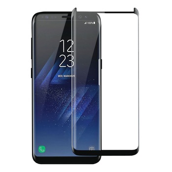 Folie de protectie pentru Samsung Galaxy S8, sticla securizata 5D, Negru-Transparent, TLF-BBL3242 Folie de protectie pentru Samsung Galaxy S8, sticla securizata 5D, Negru-Transparent, TLF-BBL3242