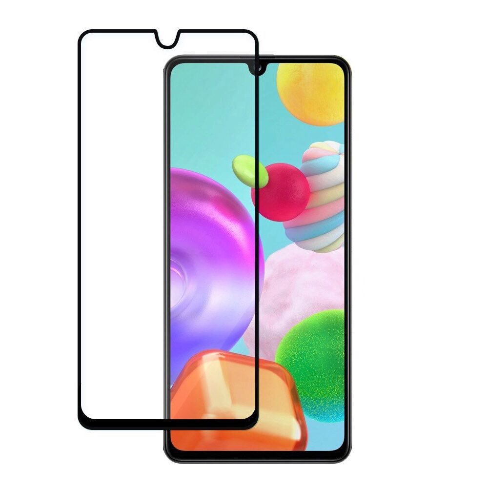 Folie Sticla Flexibila Wozinsky pentru Samsung Galaxy A41, Full Cover, 9H, Negru