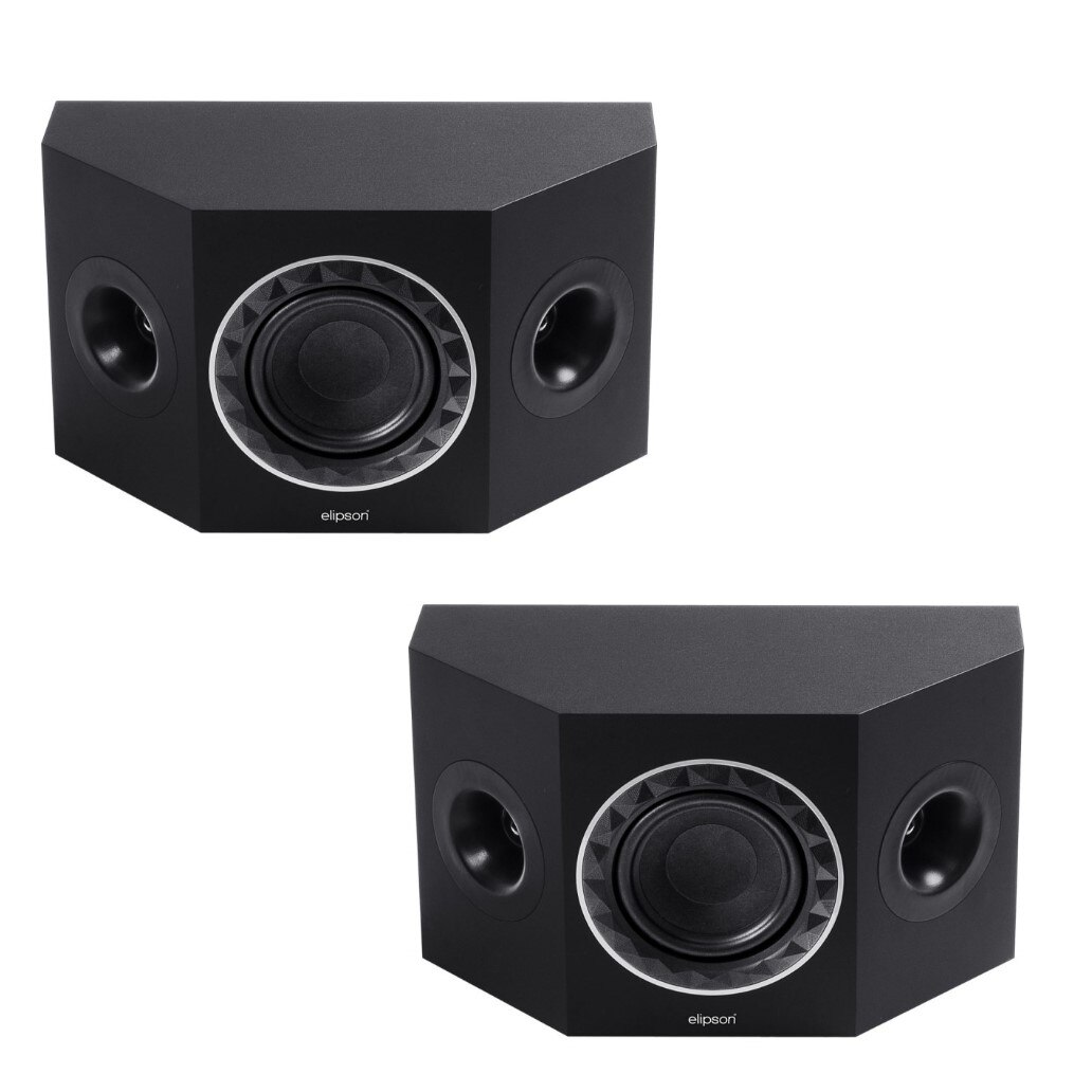 Set doua boxe de perete Elipson Prestige Facet 7SR negru