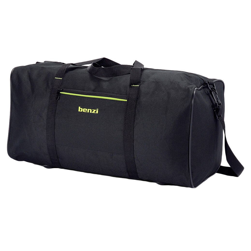 Geanta de voiaj Benzi BZ 3380 - 42 cm, Negru/Verde