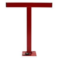 blocator pentru parcare teco 400x450 mm rosu lacat si 4 dibluri cu holsuruburi incluse imagen 5_0_
0
