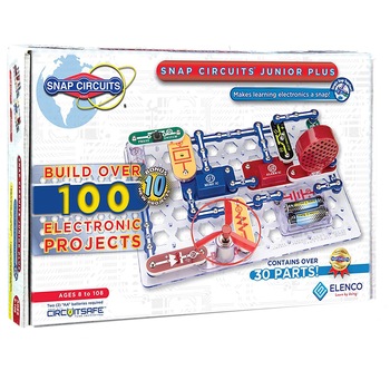 Joc educativ STEM Snap Circuits - Junior Plus 110 in 1 Joc educativ STEM Snap Circuits - Junior Plus 110 in 1