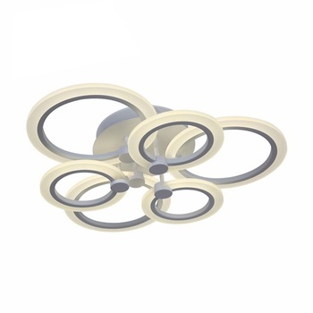 Lustra Circle Design SLS - Dimabila 6 Cercuri, Tip soclu LED Telecomanda 120 w 3+3 Lustra Circle Design SLS - Dimabila 6 Cercuri, Tip soclu LED Telecomanda 120 w 3+3