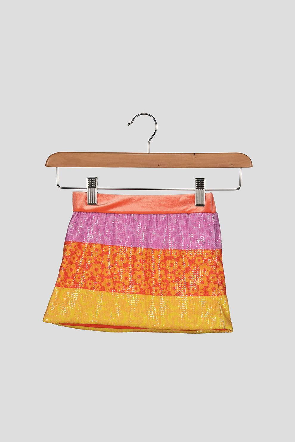 Agatha Ruiz de la Prada, Fusta cu diverse modele, Oranj/Lila/Galben