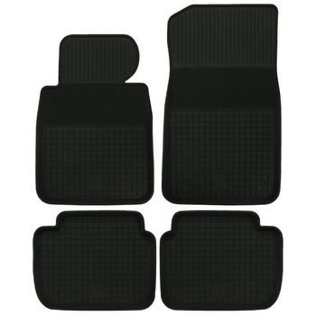 Set 4 covorase auto tip tavita POLGUM, Cauciuc, pentru BMW 3 (E46) 12.97-05.05, Negru Set 4 covorase auto tip tavita POLGUM, Cauciuc, pentru BMW 3 (E46) 12.97-05.05, Negru