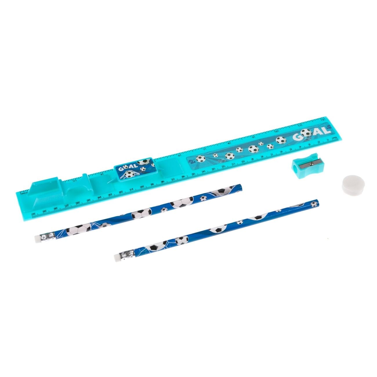 Set rechizite, Zola®, model minge fotbal, 5 piese