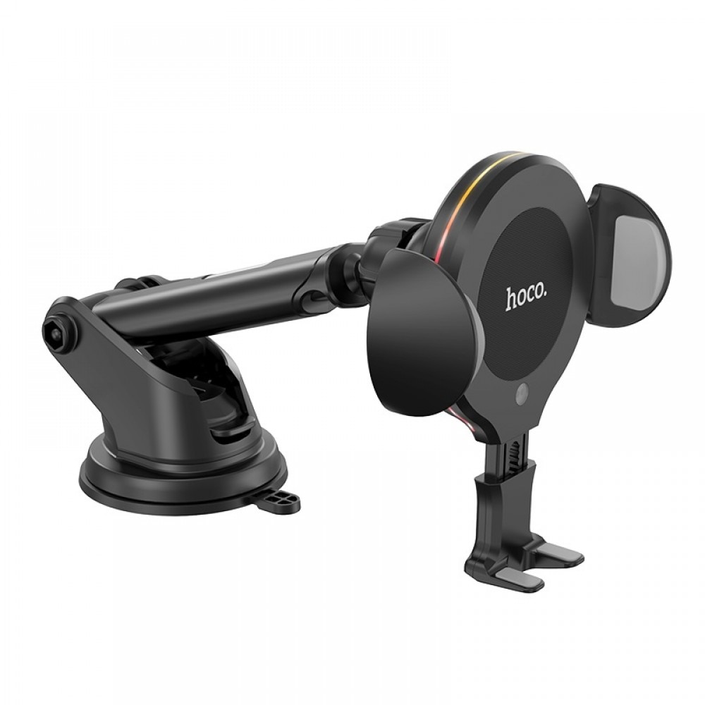 Suport telefon auto bord si ventilatie cu incarcare Wireless Hoco CA60