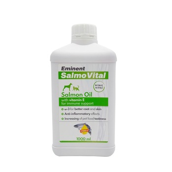 Ulei de somon, Eminent, cu vitamina E, 1000 ml Ulei de somon, Eminent, cu vitamina E, 1000 ml