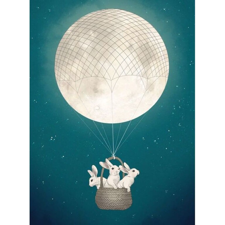 Fototapet tematic Wizard Genius 5469-4 dimensiune 192cm (L) x 260cm (I) albastru