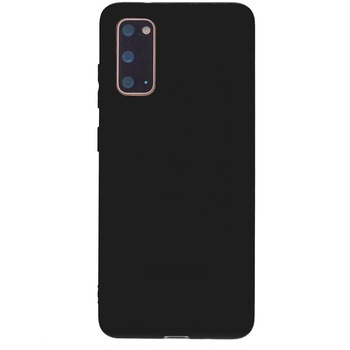 Set Husa protectie pentru Samsung Galaxy S20 Plus, Ultra Slim, Ultra Soft, Negru si folie protectie ecran, Joyshell Set Husa protectie pentru Samsung Galaxy S20 Plus, Ultra Slim, Ultra Soft, Negru si folie protectie ecran, Joyshell