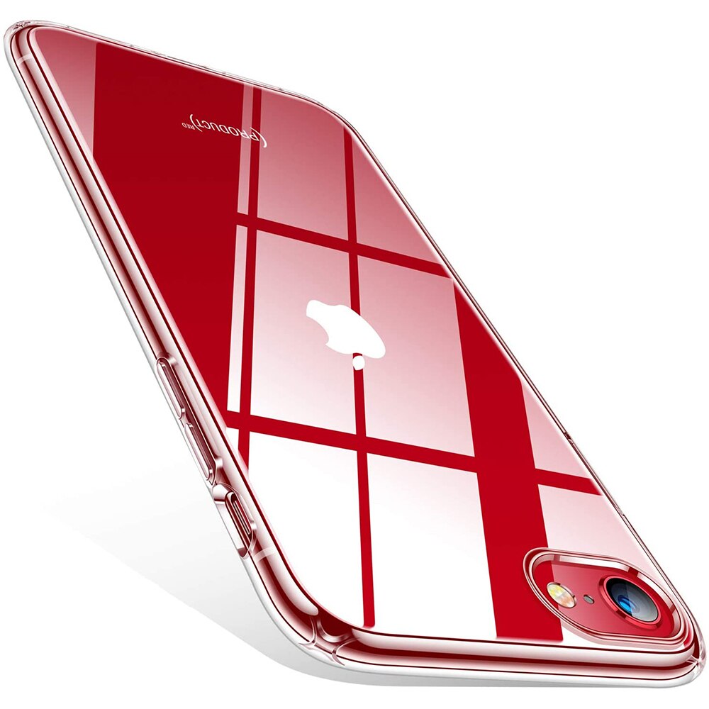 Husa IAO Transparenta din SIlicon Optim Clear Compatibila Apple iPhone SE 2 2020