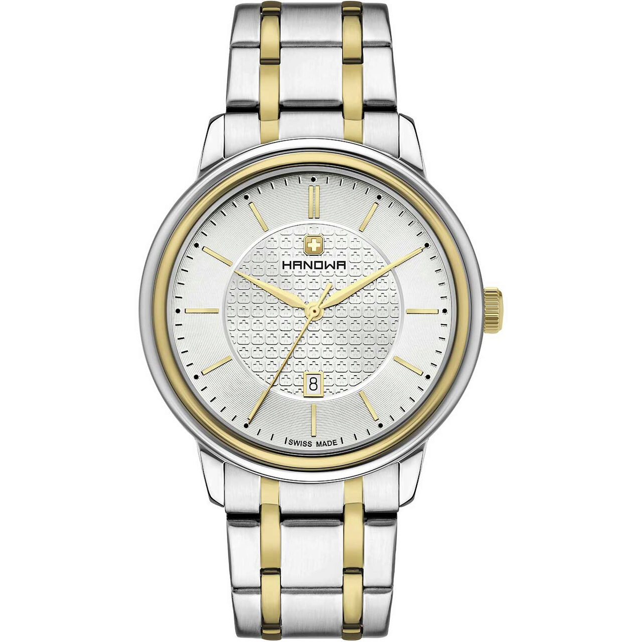 Ceas barbatesc Hanowa 16-5087.55.001, Quartz, 44mm, 5ATM, Argintiu