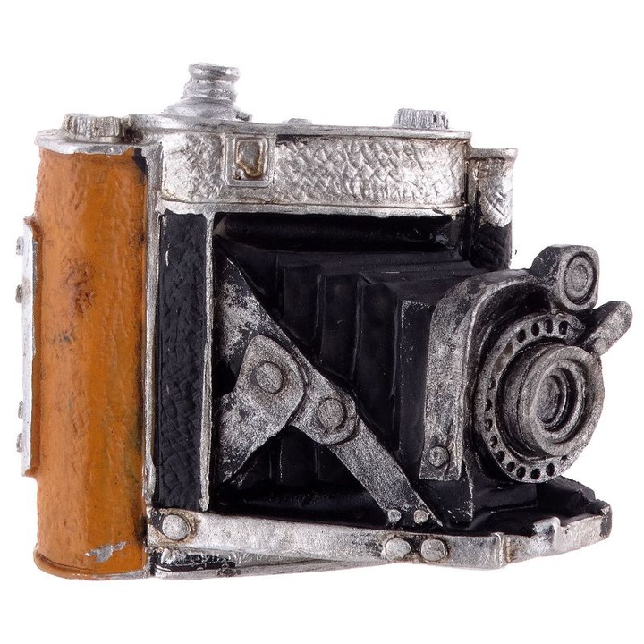 Декоративна фигура, Магнит, Ретро фотоапарат, Многоцветен, 5 х 6 см