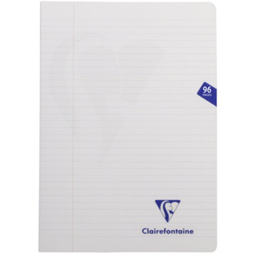 Caiet capsat A4, 48 file, Clairefontaine Mymesys, dictando, transparent