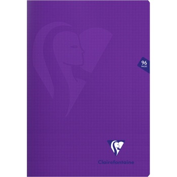 Caiet capsat A4, 48 file, Clairefontaine Mymesys, matematica, mov Caiet capsat A4, 48 file, Clairefontaine Mymesys, matematica, mov