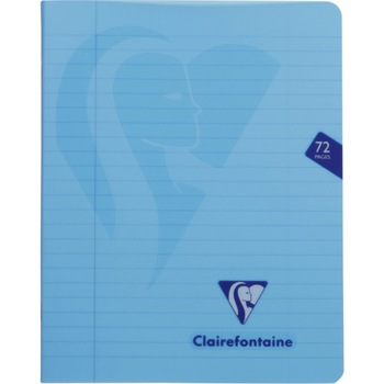 Caiet capsat A5+(16,5x21cm), 36 file, Clairefontaine Mymesys, Dictando, Albastru Caiet capsat A5+(16,5x21cm), 36 file, Clairefontaine Mymesys, Dictando, Albastru