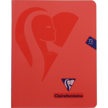Caiet capsat A5+(16,5x21cm), 36 file, Clairefontaine Mymesys, Matematica, Rosu Caiet capsat A5+(16,5x21cm), 36 file, Clairefontaine Mymesys, Matematica, Rosu