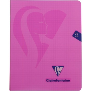 Caiet capsat A5+(16,5x21cm), 36 file, Clairefontaine Mymesys, Matematica, Roz Caiet capsat A5+(16,5x21cm), 36 file, Clairefontaine Mymesys, Matematica, Roz