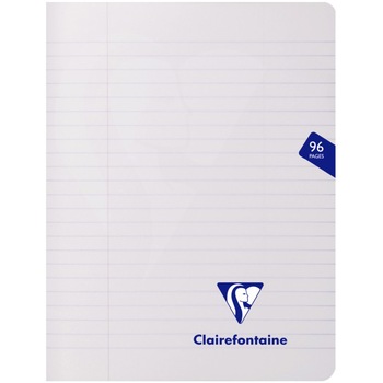 Caiet capsat A5+(17x22 cm), 48 file, Clairefontaine Mymesys, Dictando, Transparent Caiet capsat A5+(17x22 cm), 48 file, Clairefontaine Mymesys, Dictando, Transparent
