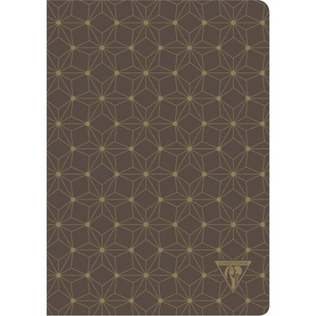 Caiet cusut A5+(14,8x21cm), 48 file, Clairefontaine Neo Deco, Dictando, Maro Caiet cusut A5+(14,8x21cm), 48 file, Clairefontaine Neo Deco, Dictando, Maro