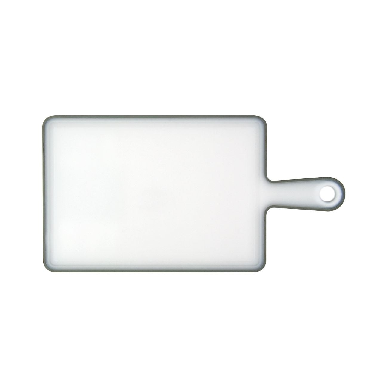 Tocator dreptunghiular, Zola®,alb-gri, cu maner, 27x19 cm