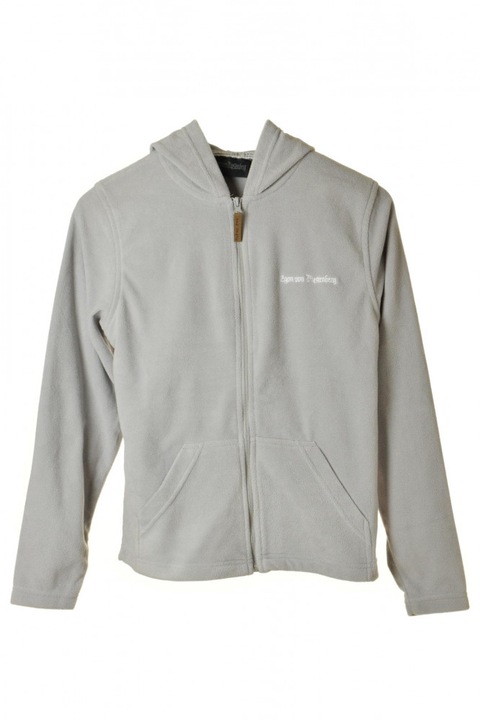 Egon von Furstenberg szürke, polár cipzáras felső – M