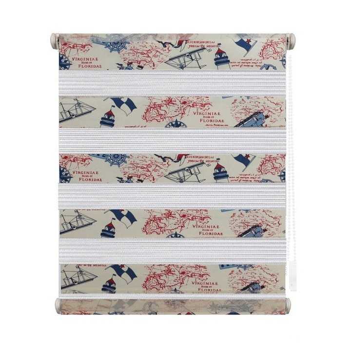 Ролетна щора Ден и Нощ, Еxclusiv 5751, Ширина 124 см х Височина 200 см