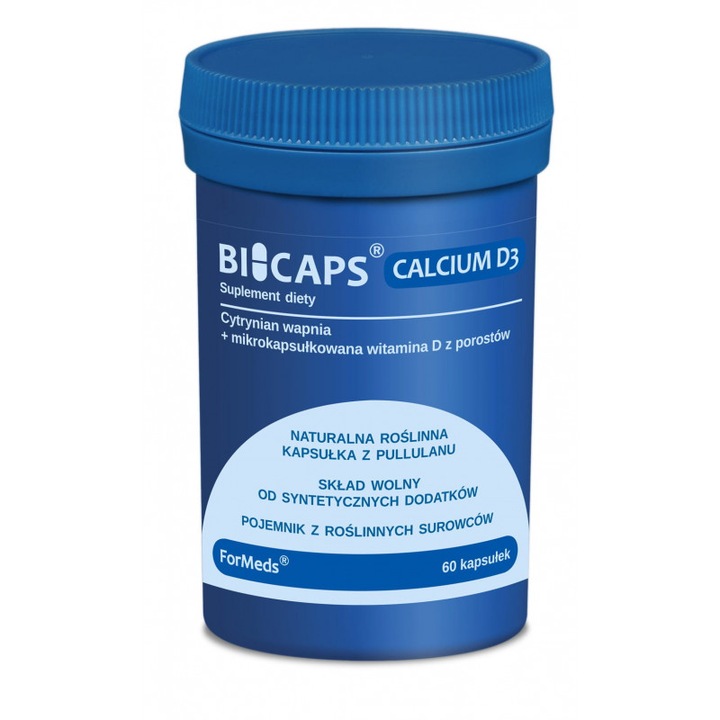 Supliment alimentar Calcium D3 Formeds, 60 capsule