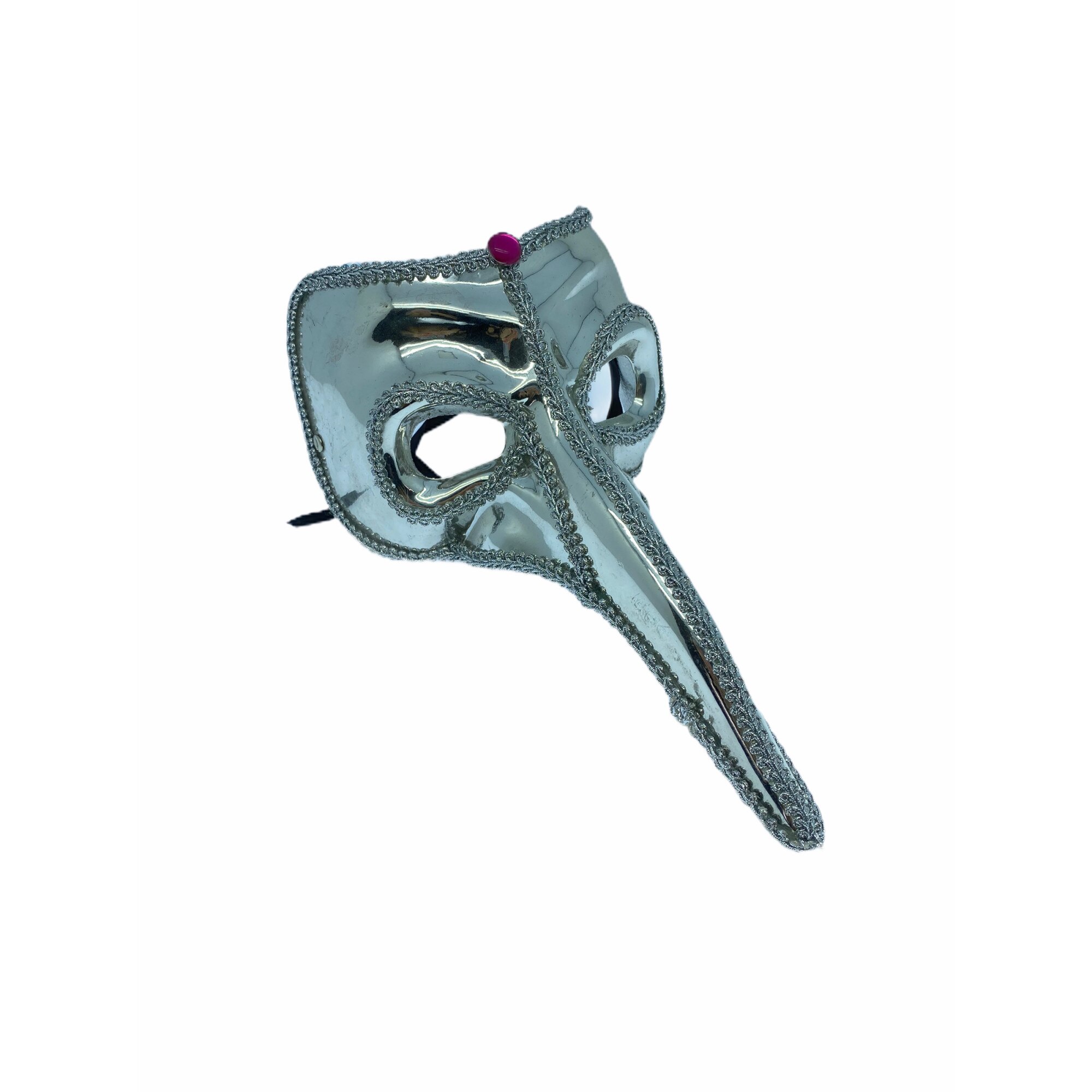 Masca petrecere venetiana, Argintiu