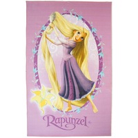 Covor copii antiderapant, Disney, Princess Rapunzel, 133x190cm, inaltime fir 6 mm, 100% poliamida