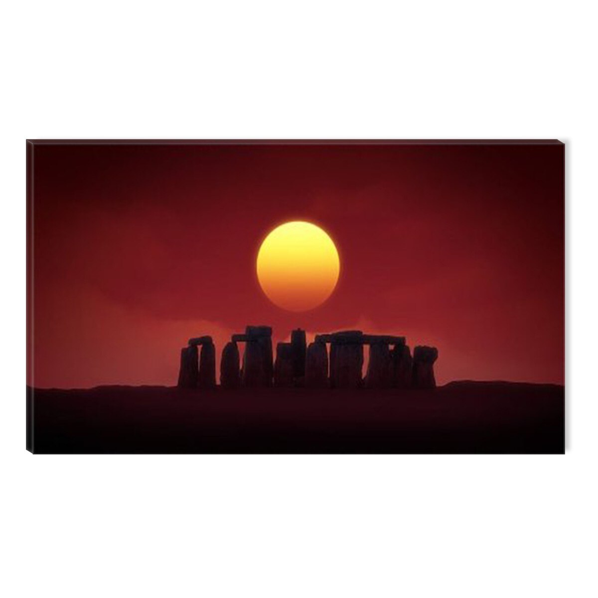 Tablou DualView Startonight Stonehenge, luminos in intuneric, 60 x 120 cm