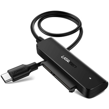 Adaptor UGREEN USB-C 3.0 la 2.5-Inch SATA 50cm Adaptor UGREEN USB-C 3.0 la 2.5-Inch SATA 50cm