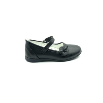 Pantofi ortopedici copii Sibel Bebe, piele naturala, EVO846, Negru Pantofi ortopedici copii Sibel Bebe, piele naturala, EVO846, Negru