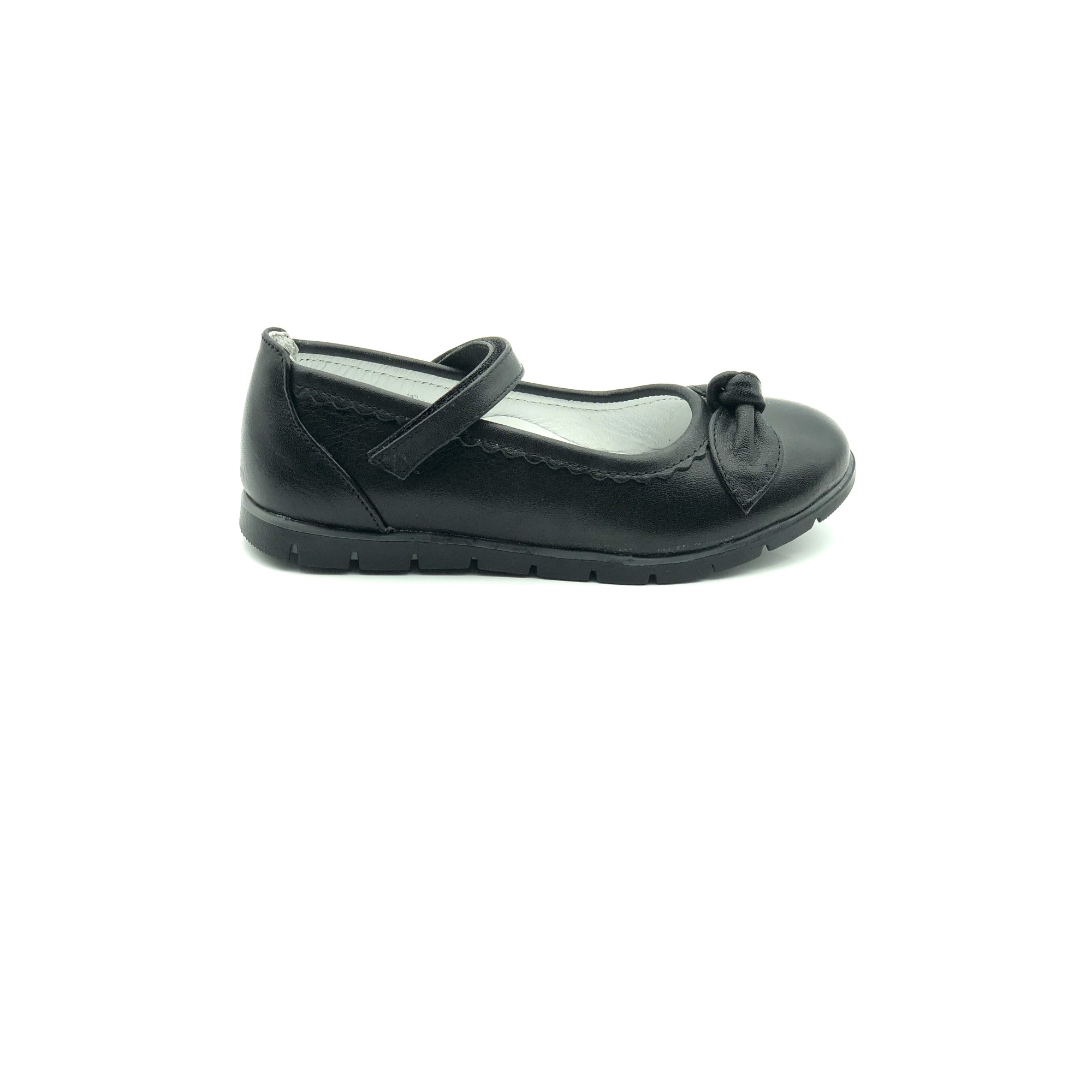 Pantofi ortopedici copii Sibel Bebe, piele naturala, EVO829, Negru