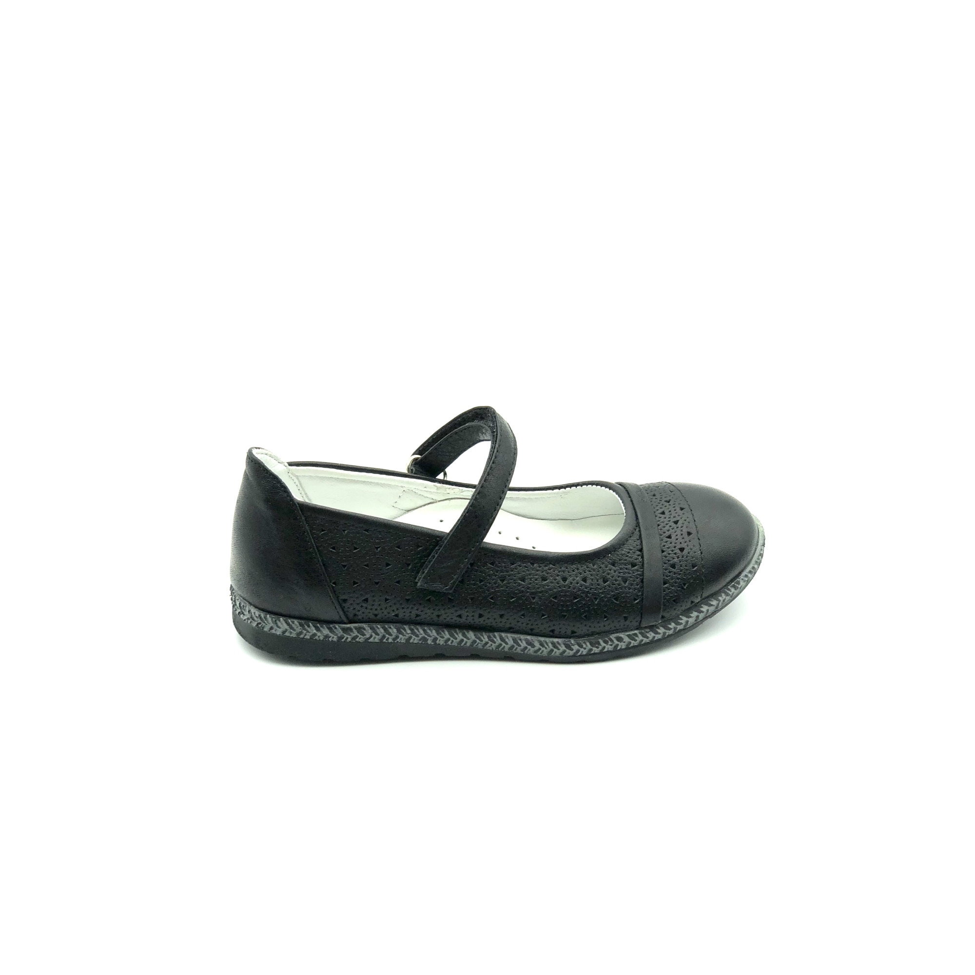 Pantofi ortopedici copii Sibel Bebe, piele naturala, EVO1152, Negru