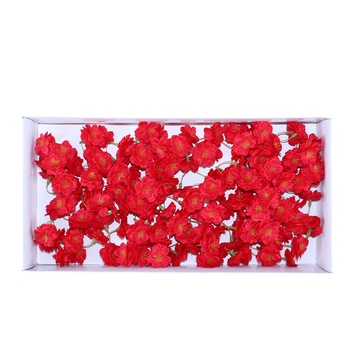 Flori de cires din sapun, 36 buc/Set, SF013 Rosu Flori de cires din sapun, 36 buc/Set, SF013 Rosu
