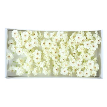 Flori de cires din sapun, 36 buc/Set, SF013 Alb Ivoire Flori de cires din sapun, 36 buc/Set, SF013 Alb Ivoire