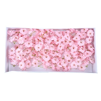Flori de cires din sapun, 36 buc/Set, SF013Roz Flori de cires din sapun, 36 buc/Set, SF013Roz