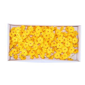 Flori de cires din sapun, 36 buc/Set, SF013 Galben Flori de cires din sapun, 36 buc/Set, SF013 Galben