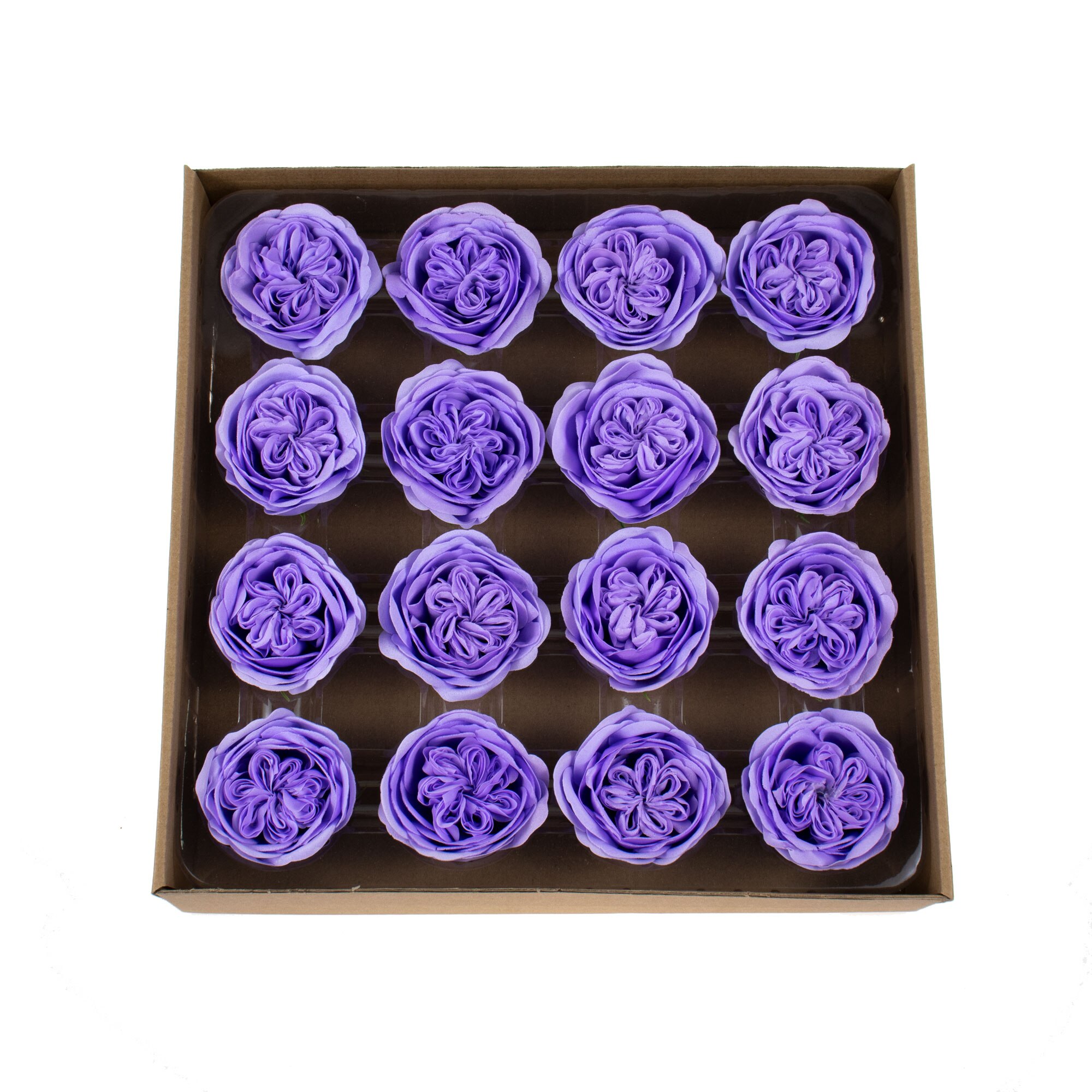 Trandafiri de gradina din sapun, 16Buc/ Set, CD4078-Indigo