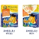 Pestisori gumati Omega 3 Moller's, cu aroma de lamaie si portocale, 36 jeleuri