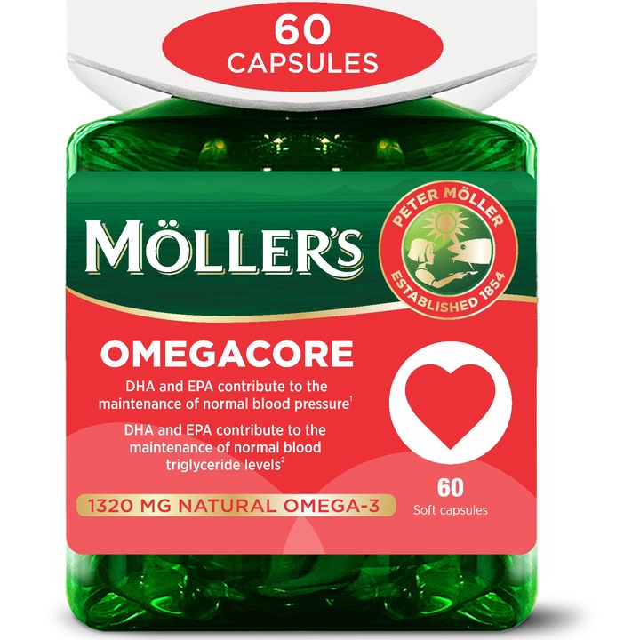 Omegacore Moller's, 60 capsule moi