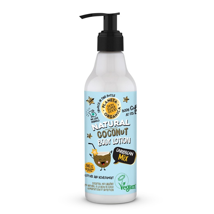 Lotiune de corp Organic Shop Skin Super Good Caribbean Mix 250 ml
