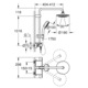 Sistem de dus Grohe Euphoria 190 26249000, 1/2'', aparent, termostat, 3 functii, 190 mm, crom