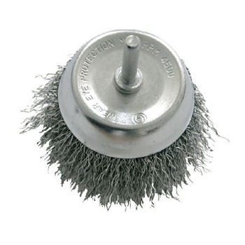 Perie sarma de otel Proline, 80 mm, cupa cu tija Perie sarma de otel Proline, 80 mm, cupa cu tija