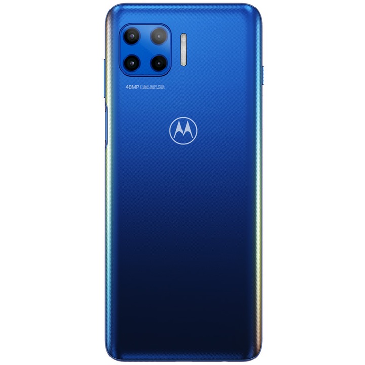 Telefon mobil Motorola Moto G 5G Plus, Dual SIM, 128GB, 6GB RAM, 5G, Surfing Blue