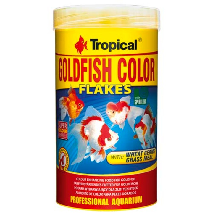 Hrana pentru pesti aurii Tropical Goldfish Color, 250ml / 50g