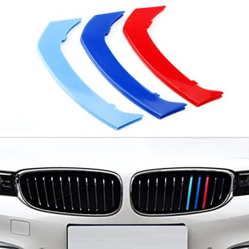 Set ornament plastic grila, BMW MPower, Seria 3 (F34 GT), 2013-2019 Set ornament plastic grila, BMW MPower, Seria 3 (F34 GT), 2013-2019